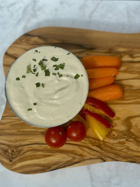 A bowl of tofu-cashew whip