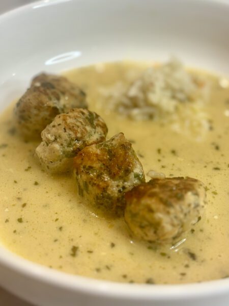 meatball and rice stew