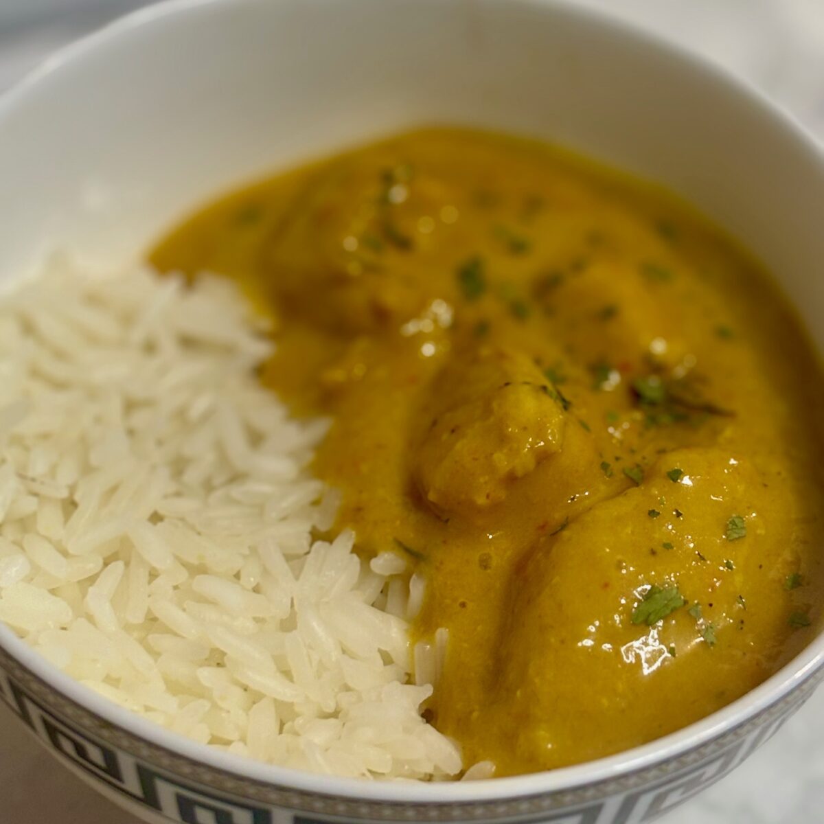 A Toddler Chicken Curry With Big Mango Flavor