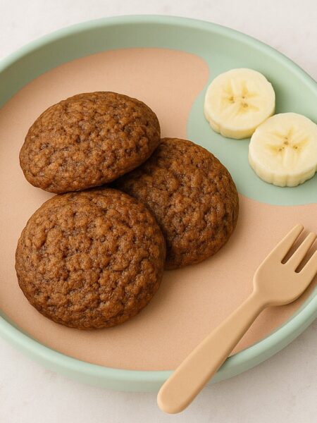 This first cookie for infants and toddlers features brown butter and banana, as well as healthy fibers.