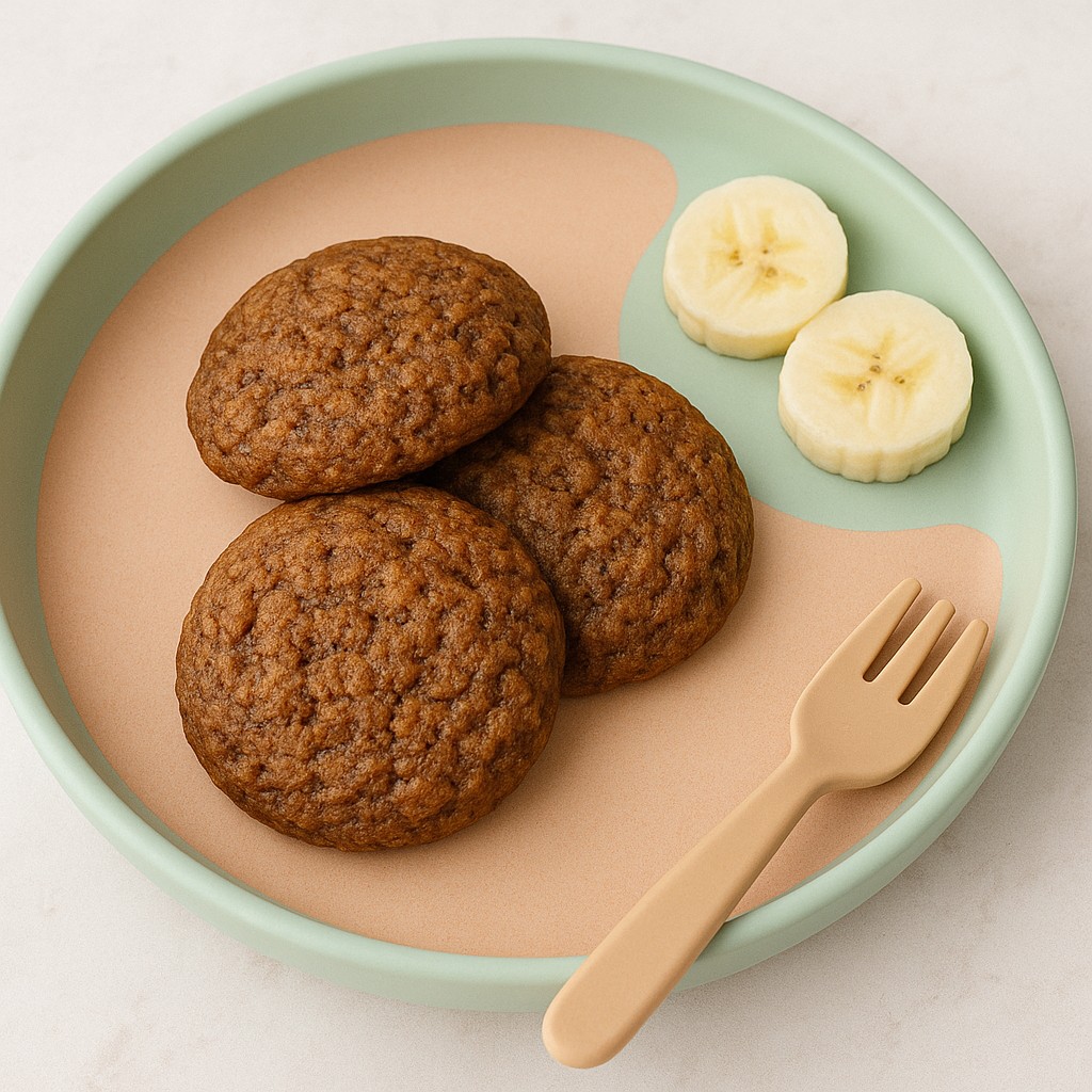 This first cookie for infants and toddlers features brown butter and banana, as well as healthy fibers.