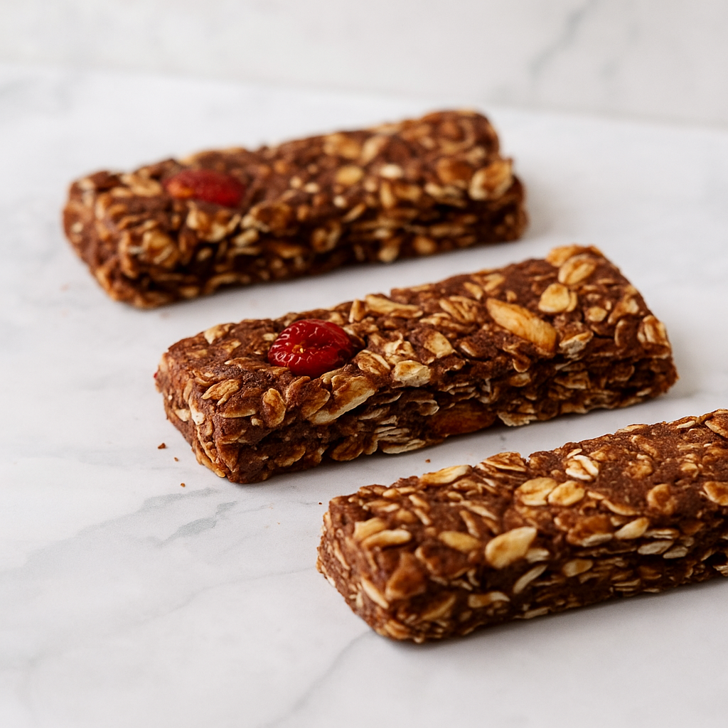 No-Bake Healthy Chocolate Granola Bars For Kids